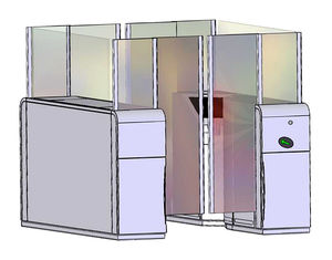 access control security interlocking door