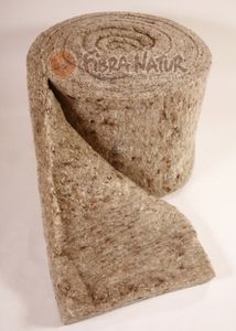 thermal insulation / sheep wool / interior / without vapor barrier