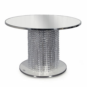 round table / contemporary / glass