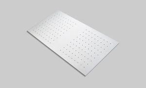 fiber cement cladding / perforated / panel