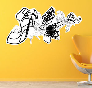 graffiti wall sticker