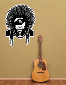 silhouette wall sticker