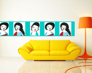 contemporary wallpaper / sketch