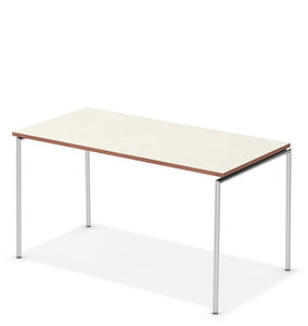 boardroom table / contemporary / metal / melamine