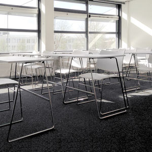 contemporary classroom table / rectangular / stackable