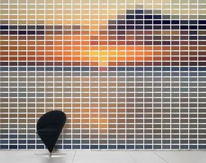 contemporary wallpaper / scenic / nature pattern / printed