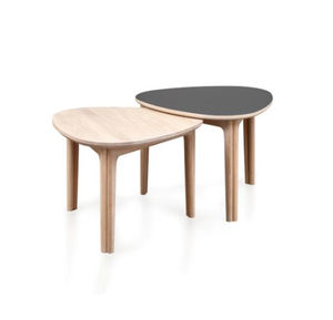 Scandinavian design side table / oak / walnut / wenge