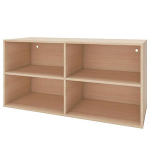 Scandinavian design shelf / wooden / for offices / kitchen