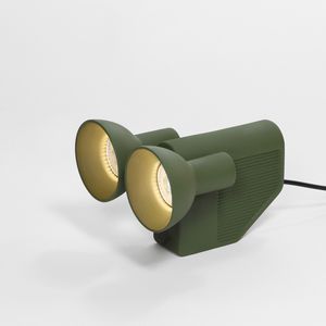 table lamp / original design / ceramic / acrylic