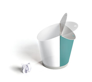 steel waste paper basket / polypropylene