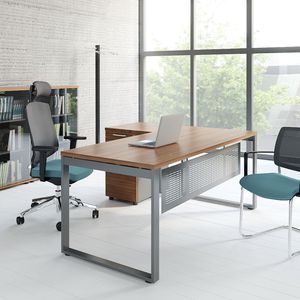 workstation desk / oak / birch / chestnut