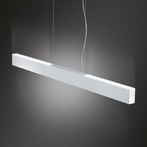 hanging light fixture / LED / linear / extruded aluminum