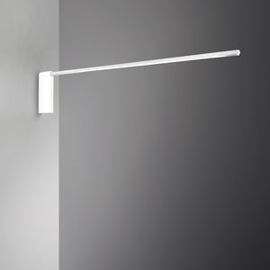 contemporary wall light / extruded aluminum / polycarbonate / ABS