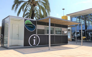 information kiosk / metal