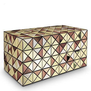 bedside table / original design / acrylic / rectangular