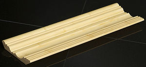 wooden molding / corner / interior