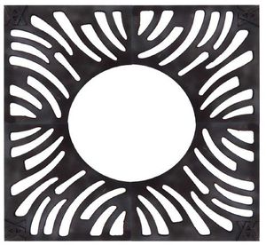 cast iron tree grate / square