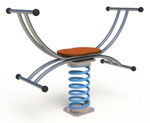 stainless steel spring rocker / 2-person