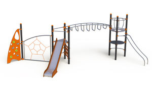 metal play structure / for playgrounds / modular