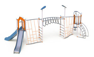 metal play structure / for playgrounds / modular