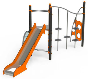 public entity play structure / stainless steel / modular