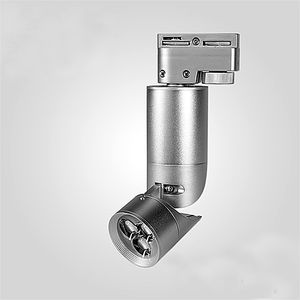 LED track light / round / anodized aluminum / for hotels