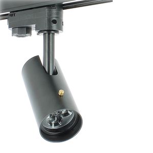 LED track light / round / anodized aluminum / for hotels