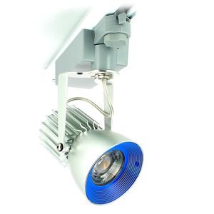 LED track light / round / anodized aluminum / for hotels