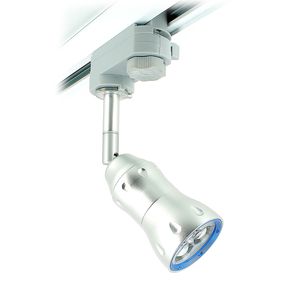 LED track light / round / anodized aluminum / for hotels