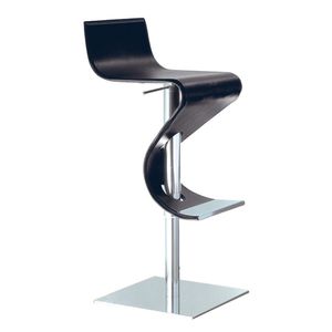 contemporary bar stool / metal / adjustable