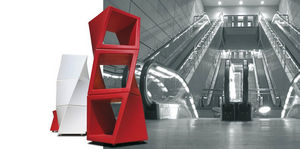 original design shelf / plastic / for professional use
