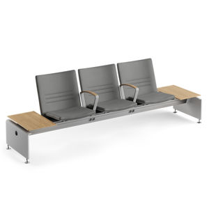 fabric beam chairs / 4-seater / indoor / contemporary