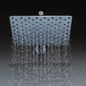 ceiling-mounted shower head / square