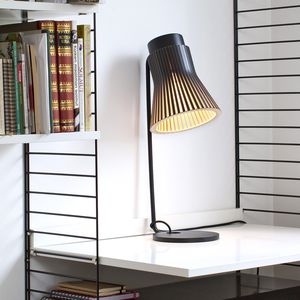 table lamp / contemporary / wooden / LED