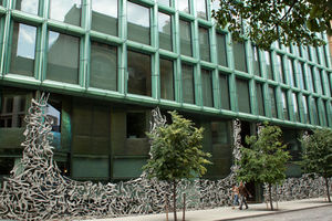 copper cladding / stainless steel / reflective / polished