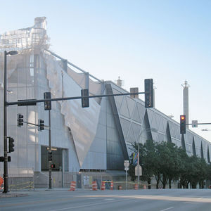 aluminum solar shading / for facades / perforated