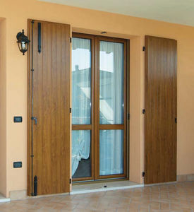swing shutters / PVC / door
