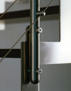 indoor railing / stainless steel / cable / for stairs