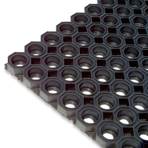 entrance mat for public buildings / rubber / ring