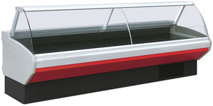 refrigerated counter display case / for shops