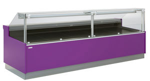 refrigerated counter display case / for shops