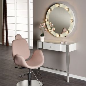 contemporary dressing table / wall-mounted / commercial / backlit