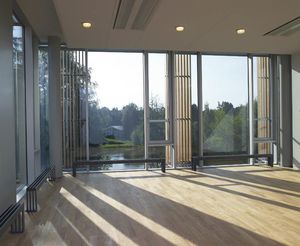 hot water radiator / metal / contemporary / rectangular