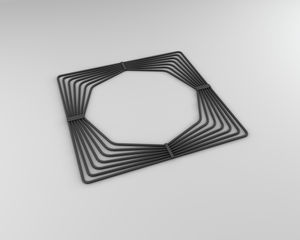 steel tree grate / square