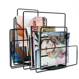 contemporary magazine rack / residential / steel