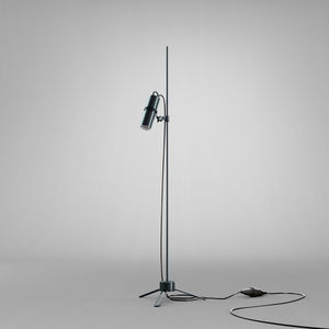 floor-standing lamp / contemporary / metal / orientable