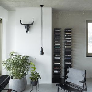 pendant lamp / contemporary / steel / cast iron