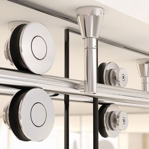 glass sliding door system