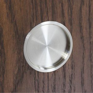 sliding door handle / metal / contemporary