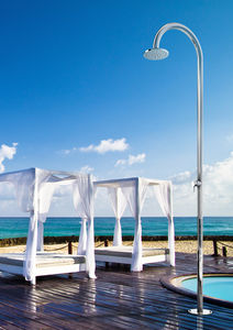 pool outdoor shower / stainless steel
